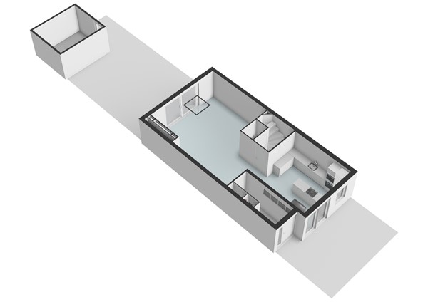 Plattegrond - Dick Laanweg 16, 1321 KE Almere - Dick Laanweg 16 - Almere - Begane_grond - 3D  _2.jpg